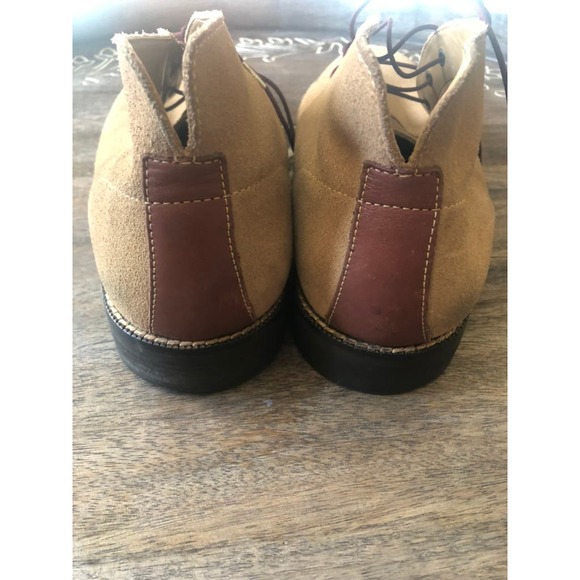 Men's Cole Haan Tan Suede Chukka Boots - Picture 3 of 5
